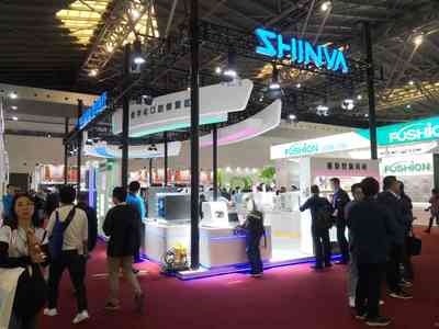 上海醫療器械展臺搭建,新華醫療展覽布置-美湖會展